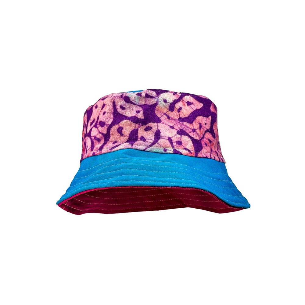Handmade Reversible Bucket Hat - Picture 3 of 4